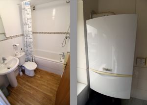 Bathroom and Boiler- click for photo gallery